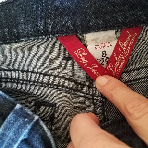 NWOT Lucky Brand by Gene Montesano Sundown Wide Leg 8 - Picture 3 of 15